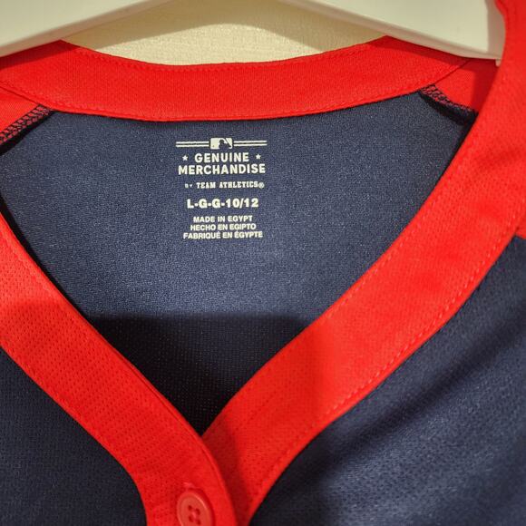 Minnesota Twins girls jersey Large 10/12 - Picture 2 of 6